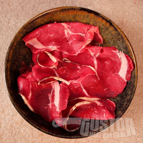 Black Angus dry aged Carpaccio